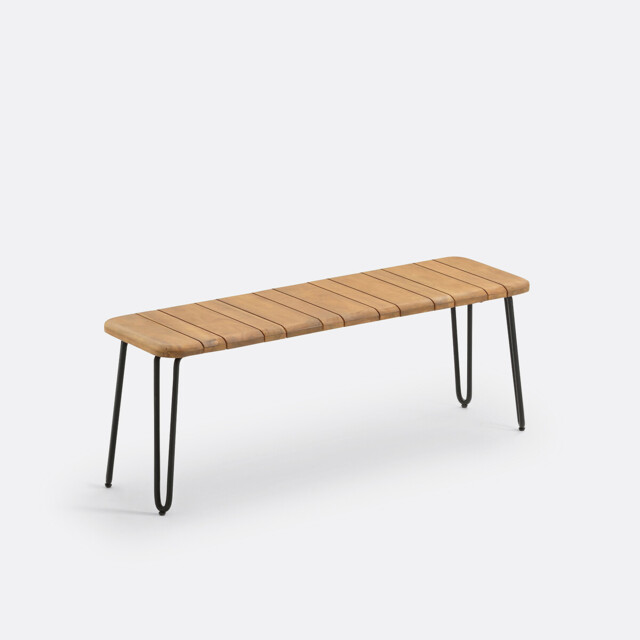 Spritz Acacia Folding Garden Bench - image 1