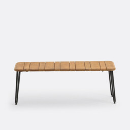 Spritz Acacia Folding Garden Bench - thumbnail 3