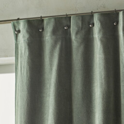 Nyodhi Stonewashed Velvet Curtain - thumbnail 2