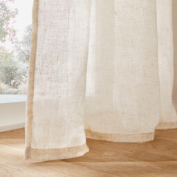 Aron Polyester and Linen Voile Panel with Eyelets - thumbnail 3