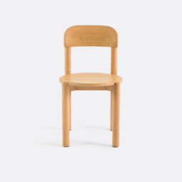 Bombino Solid Oak Chair - thumbnail 3