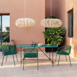 Awan Hanging Lamp in Woven Rattan - thumbnail 2