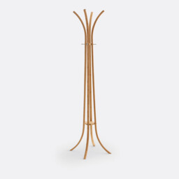 Teepi 4-Spoke Bamboo Coat Rack