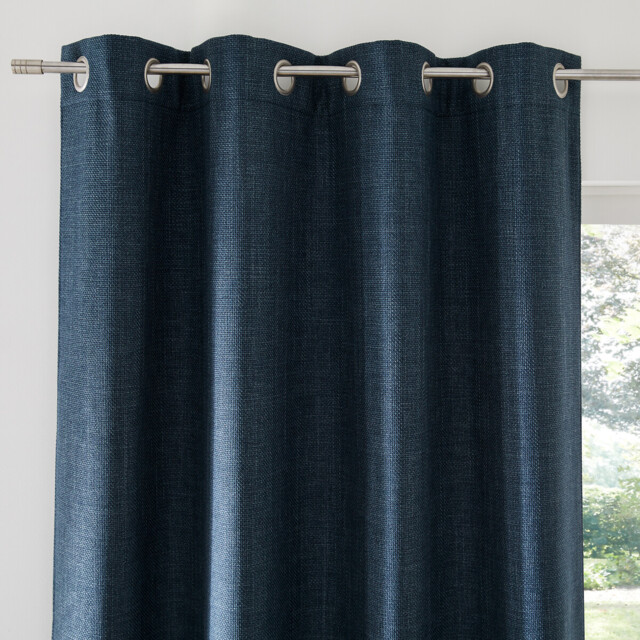 Montego Thermal Fleece Curtain with Woven Effect - image 1