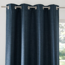 Montego Thermal Fleece Curtain with Woven Effect - thumbnail 1