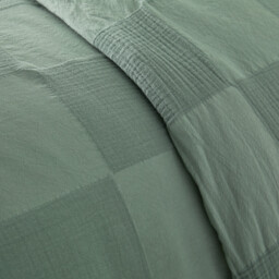 Agathe Cotton Muslin Duvet Cover - thumbnail 3