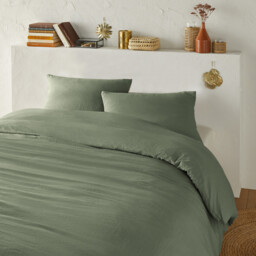 Washed Recycled Polyester Microfibre Bed Set