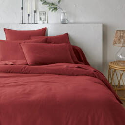 Clara Brushed Cotton Flat Sheet - thumbnail 2