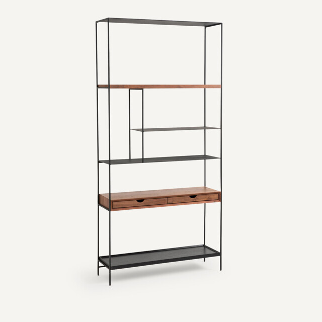 Tidder Walnut Shelving Unit - image 1