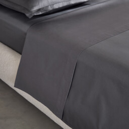 Galor Cotton Satin 400 Thread Count Flat Sheet - thumbnail 3
