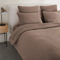 Yafa Organic Cotton Muslin Duvet Cover - thumbnail 4