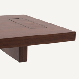 Mikube Walnut Veneered MDF Desk Top, Width 175cm - thumbnail 3