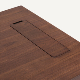Mikube Walnut Veneered MDF Desk Top, Width 175cm - thumbnail 4