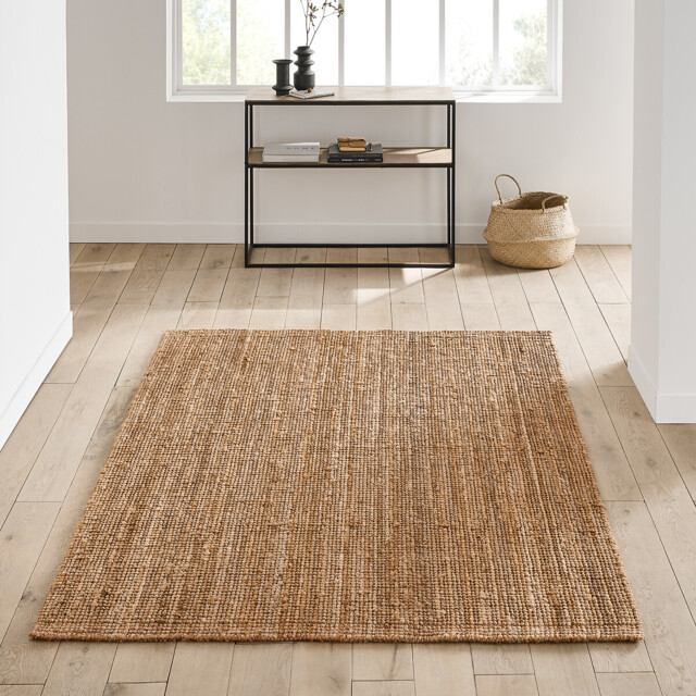 Aftas Hand-Woven Jute Rug - image 1