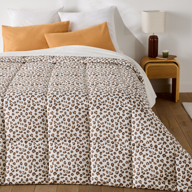 Leopold Leopard Print Recycled Microfibre Duvet - image 1