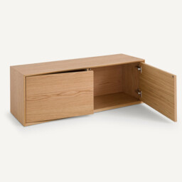 Archivita XL Box in Oak Veneer W110 X D42 cm - thumbnail 3