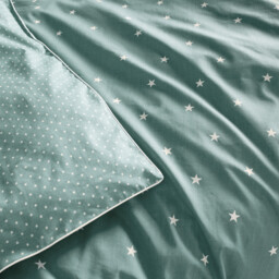 Stella Cotton Percale Duvet Cover - thumbnail 3