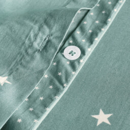 Stella Cotton Percale Duvet Cover - thumbnail 4