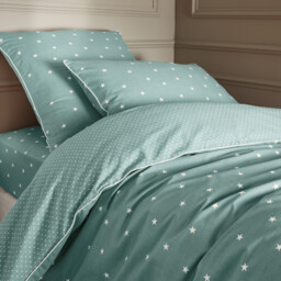 Stella Cotton Percale Duvet Cover - thumbnail 2