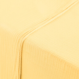 Kumla Plain Cotton Muslin Flat Sheet - thumbnail 3