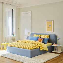 Kumla Plain Cotton Muslin Flat Sheet - thumbnail 2