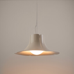 Tessen Petal Ceiling Light in Metal and Opaline Ø48cm - thumbnail 3