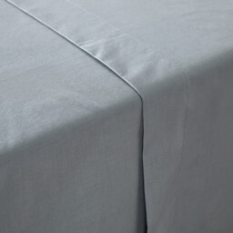 Scenario Plain Cotton Percale 200 Thread Count Flat Sheet - thumbnail 3