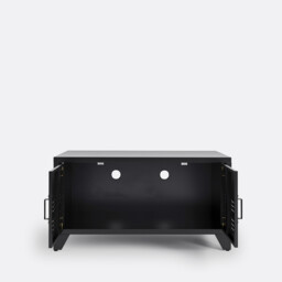Hiba 2-Door Metal Low Sideboard - thumbnail 4