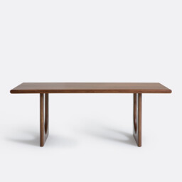 Douve 6-8 Seater Dining Table in Walnut Veneer - thumbnail 4