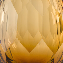Veneto Vase in Thick Amber Glass - thumbnail 3