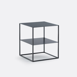 Janik 2-Level Metal Bedside Table