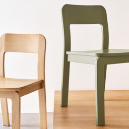 Talet Stained Solid Birch Chair - thumbnail 2