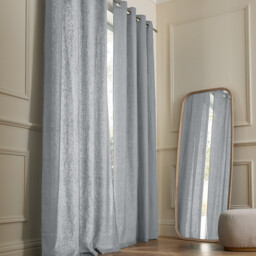Private Washed Linen Curtain with Eyelets - thumbnail 1