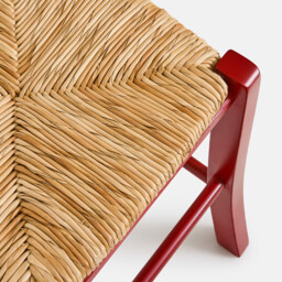 Perrine Solid Beech Farmhouse Stool - thumbnail 4