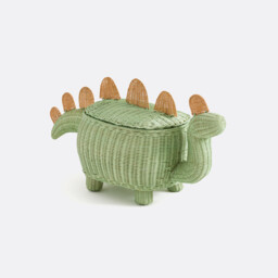 Dinos Rattan Dinosaur Basket - thumbnail 1