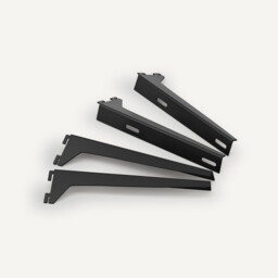 Set of 4 Johanez Metal Shelving Brackets - thumbnail 3