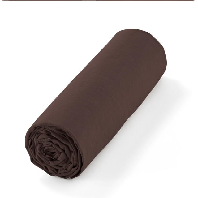 Elina Washed Linen Fitted Sheet For Deep Mattresses (32cm) - image 1