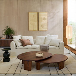 Guimel Solid Walnut Coffee Table - thumbnail 2