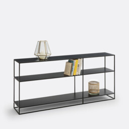 Miva Dual Purpose Bookcase in Steel - thumbnail 1