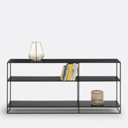 Miva Dual Purpose Bookcase in Steel - thumbnail 2