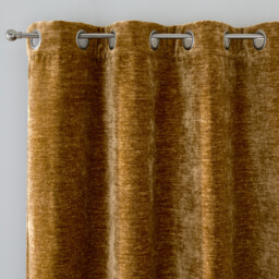 Bocha Textured Velvet Eyelet Curtain - thumbnail 1