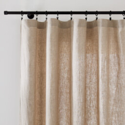 Onega Washed Linen Single Voile Panel - thumbnail 1