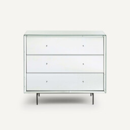 Khonsou Mirrored Chest of Drawers - thumbnail 3