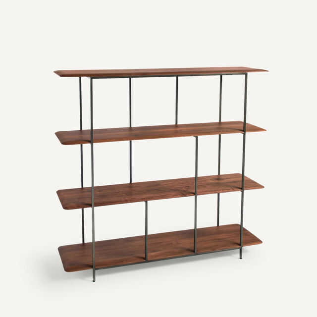 Jacobson Walnut Bookcase - image 1