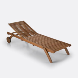 Garden Eucalyptus Sun Lounger - thumbnail 4