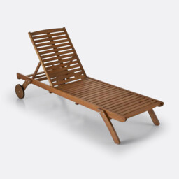 Garden Eucalyptus Sun Lounger - thumbnail 2