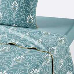 Poetic Cottage Cotton Percale Flat Sheet