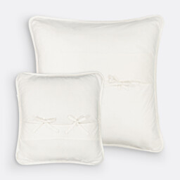 Aeri Quilted Cotton Square Cushion Cover - thumbnail 2