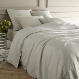 Helm Washed Hemp Duvet Cover - thumbnail 1