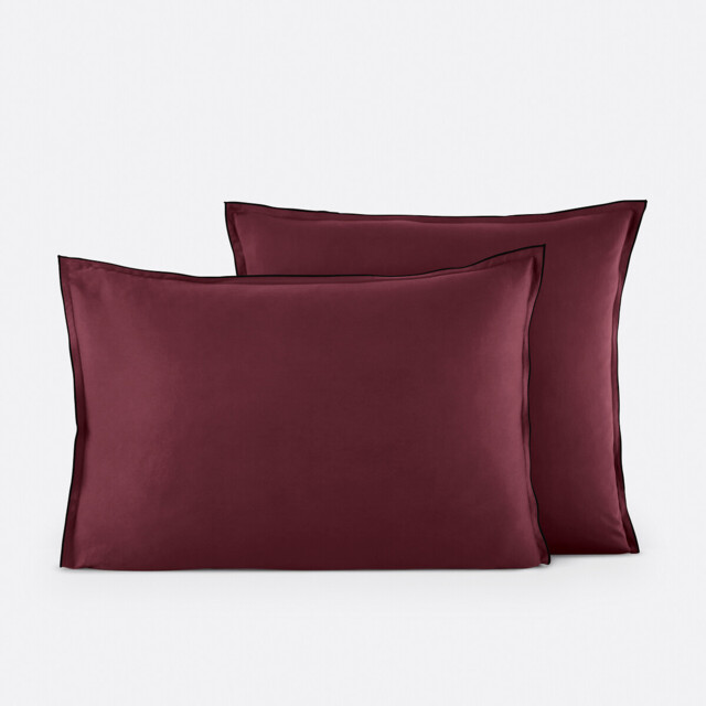 Victor Plain Washed Cotton Satin 300 Thread Count Pillowcase - image 1